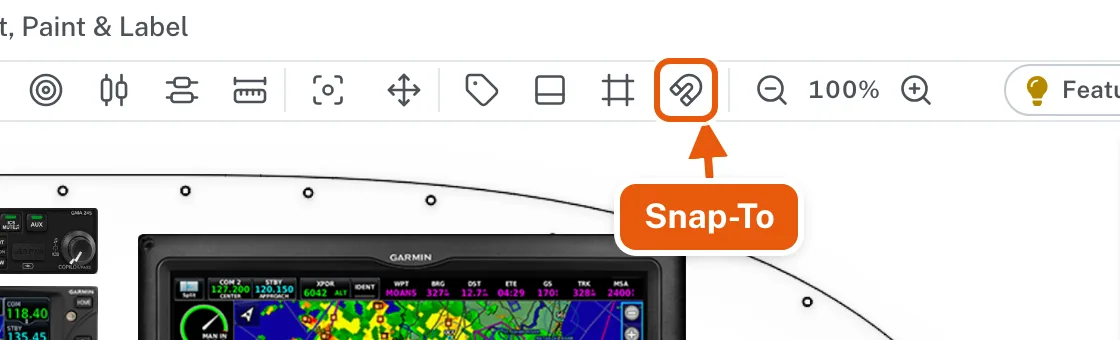 Snap-To in the Panel Designer