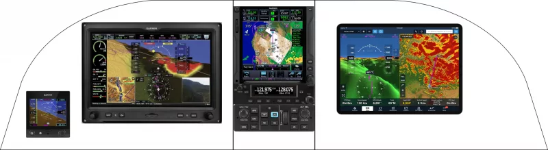A Lancair International 2000 / FG instrument panel design