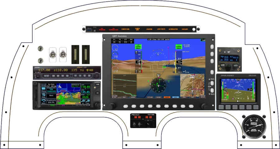 A Berkut Berkut 360 instrument panel design