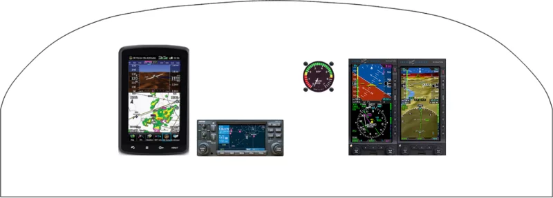 A Zenith Aircraft Company STOL CH801 instrument panel design