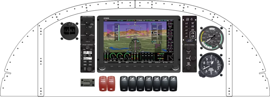 RV-8 panel design