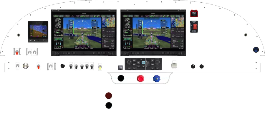 RV-10 panel design