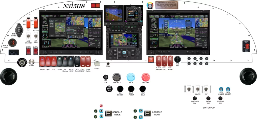RV-10 panel design