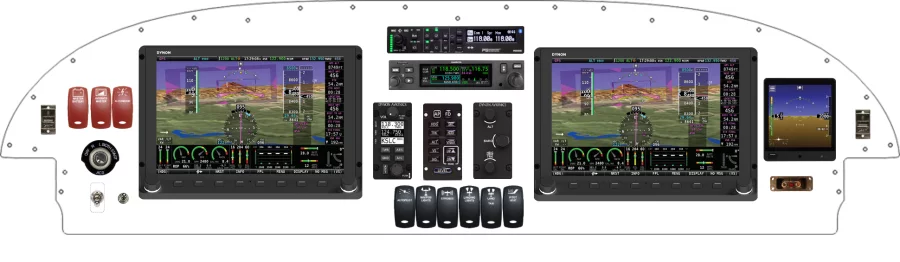 Van's Aircraft RV-7/9 instrument panel design
