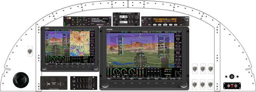 RV-8 panel design