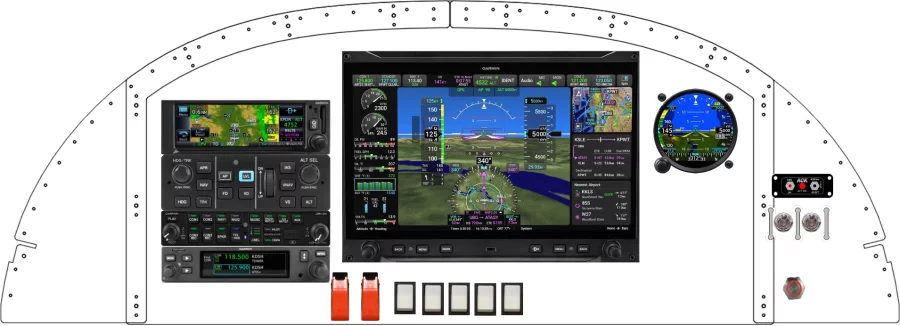 RV-8 panel design