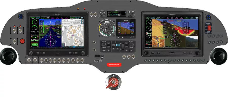 A Sling Aircraft Sling TSi instrument panel design